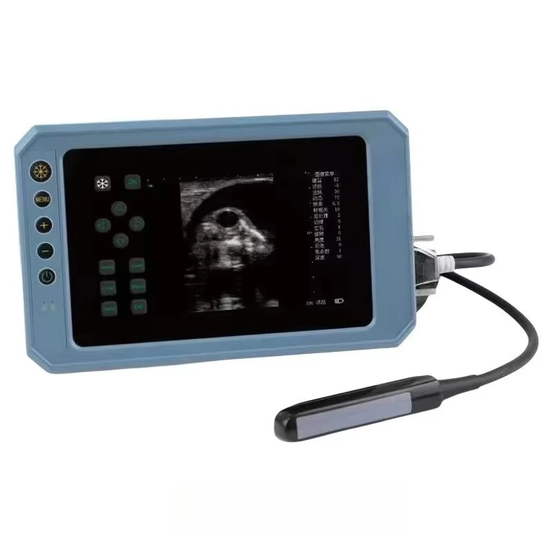 T6 Rectal Probe Bovine Tester Device Handle Veterinary Sonar  Ultrasonic Scanner Farm Usg Bovine Sonar Portable