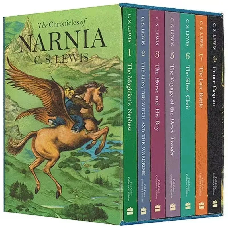 

The Chronicles of Narnia Box Set The Complete Collection of Narnia's Legends (7 Volumes) In Full Color Collection Books