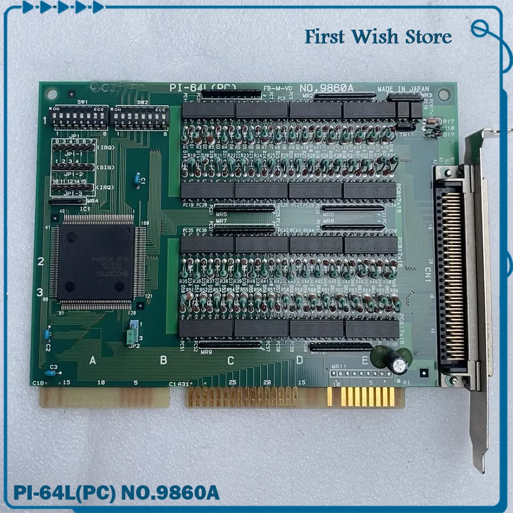 

For CONTEC acquisition card PI-64L(PC) NO.9860A