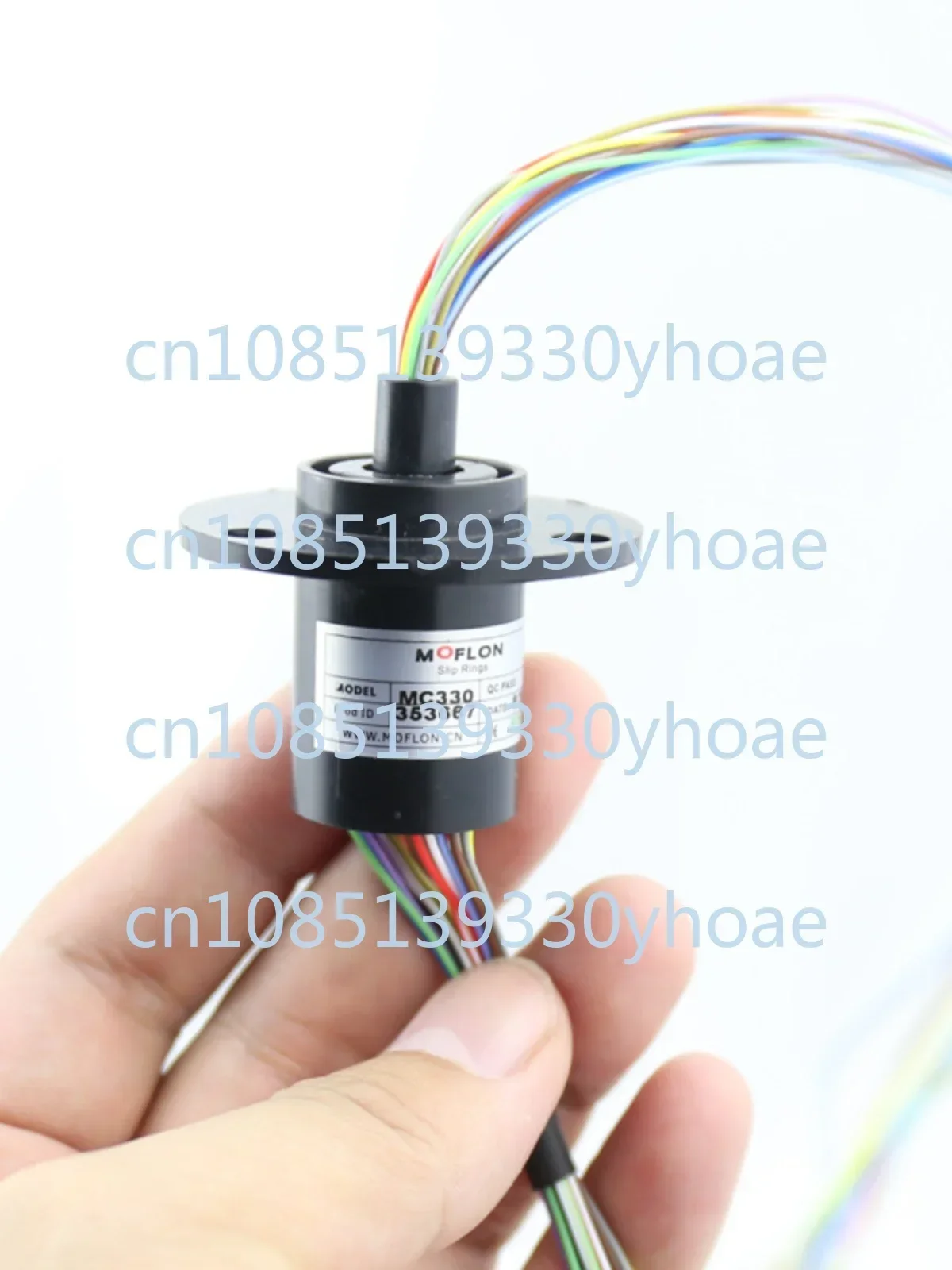 Conductive slip ring, outer diameter 22mm, length 33mm 18 channels, each 2A slip ring collector