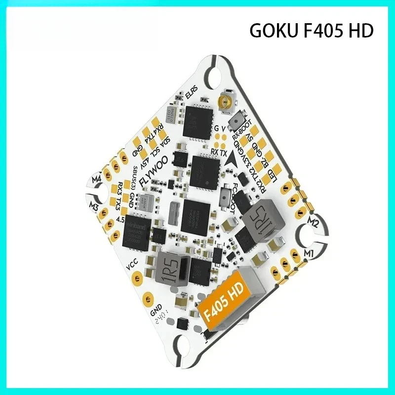 Flywoo GOKU F405 HD 1-2S 12A ELRS AIO V2 Plug&Play O4 / O4 PRO