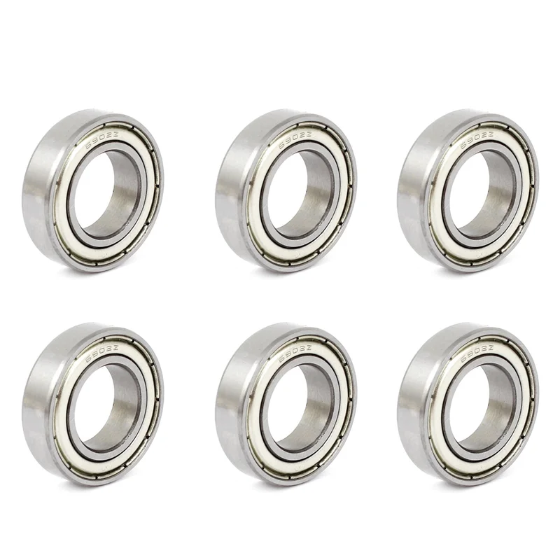 ABXF-6X 6902Z 15X28X7 مللي متر محمل كروي معدني مصغر ذو أخدود عميق شعاعي