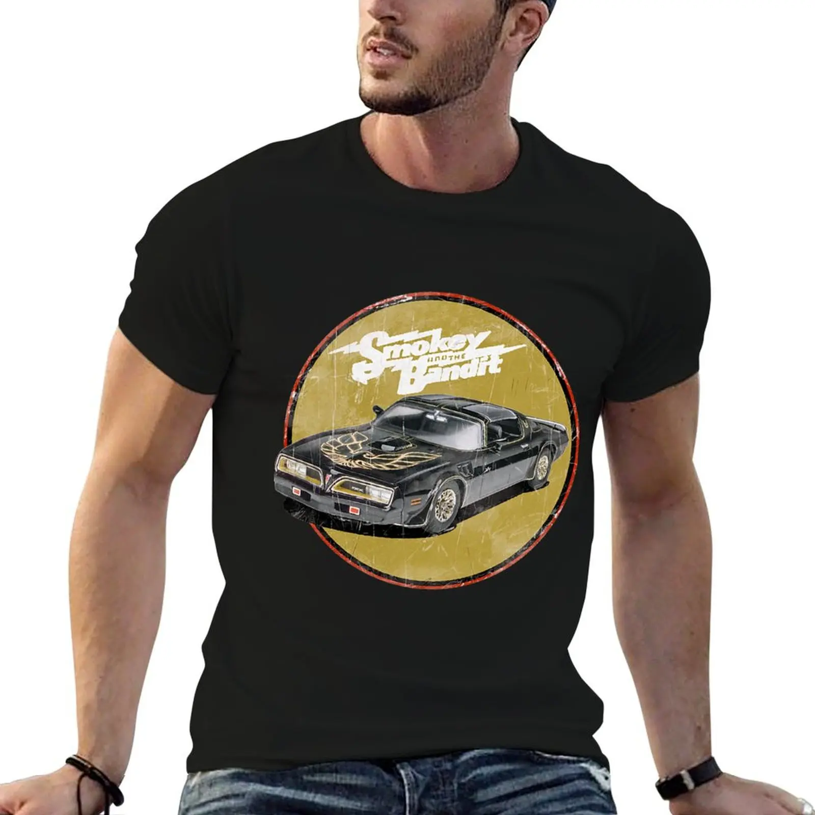 Smokey And The Bandit T-Shirt Work Wear Simple Tee Shirt