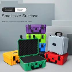 Thickened Plastic Hard Case Portable Equipment Hardware Toolbox Large-Capacity Instrument Storage Box With Sponge PP Suitcase