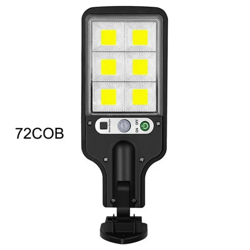 NONE Solar LED Wall Light Black 3