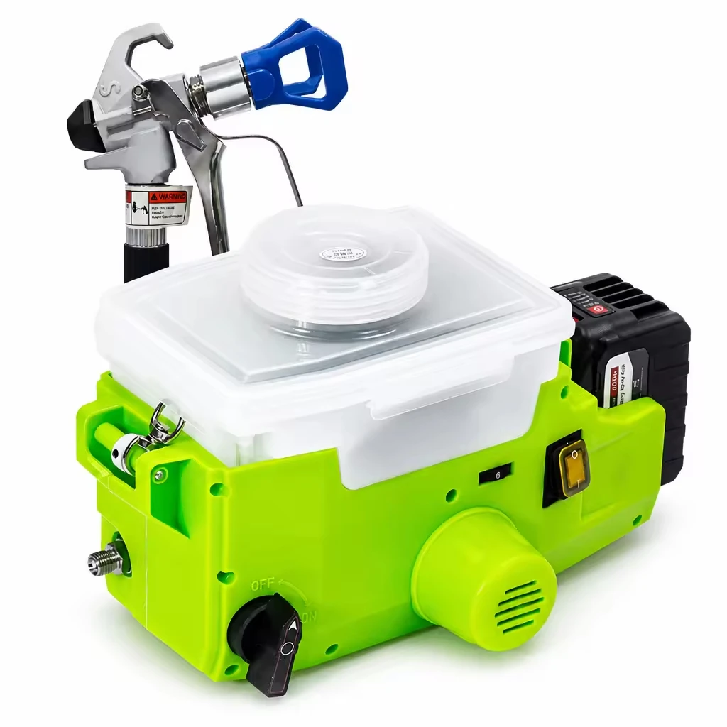 Wholesale Brushless Motor Lithium Electric Dual Use Airless Spray G un DIY Customizable Latex Paint Coating Spraying Machine