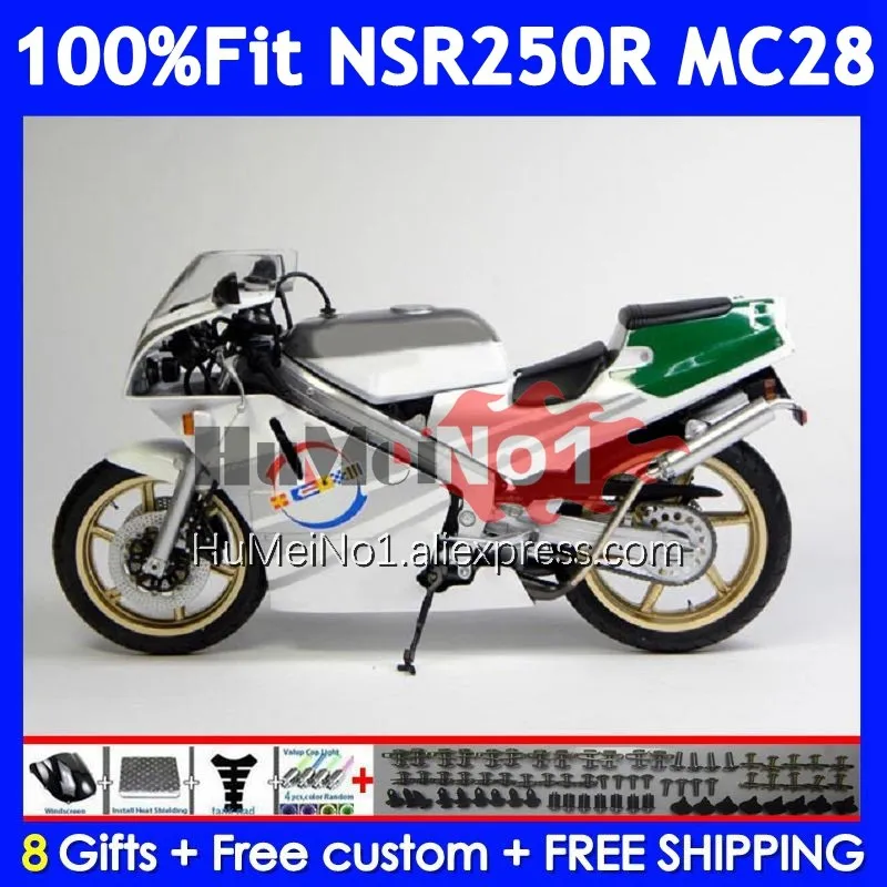 Injection For HONDA NSR250R MC28 1994 1995 1996 1997 1999 16No.88 NSR Green white 250 250R NSR250 R 94 95 96 97 98 99 Fairings