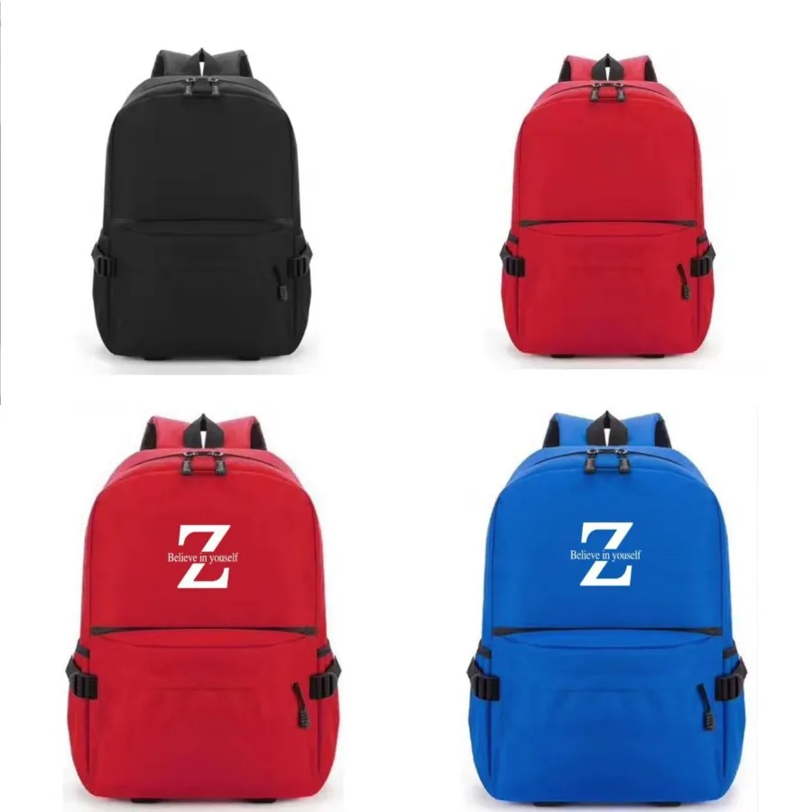 

【New style】Business travel backpack student schoolbag fashion travel backpack with logo large capacity simple bag