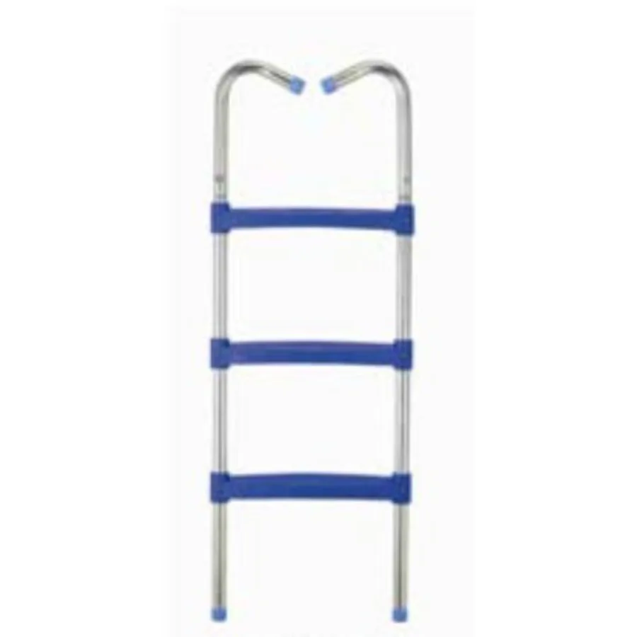

3 Steps Trampoline Ladder for 42-Inch Blue Trampoline Durable Aluminum Frame with Non-Slip Steps Easy Access and Safe Jumping