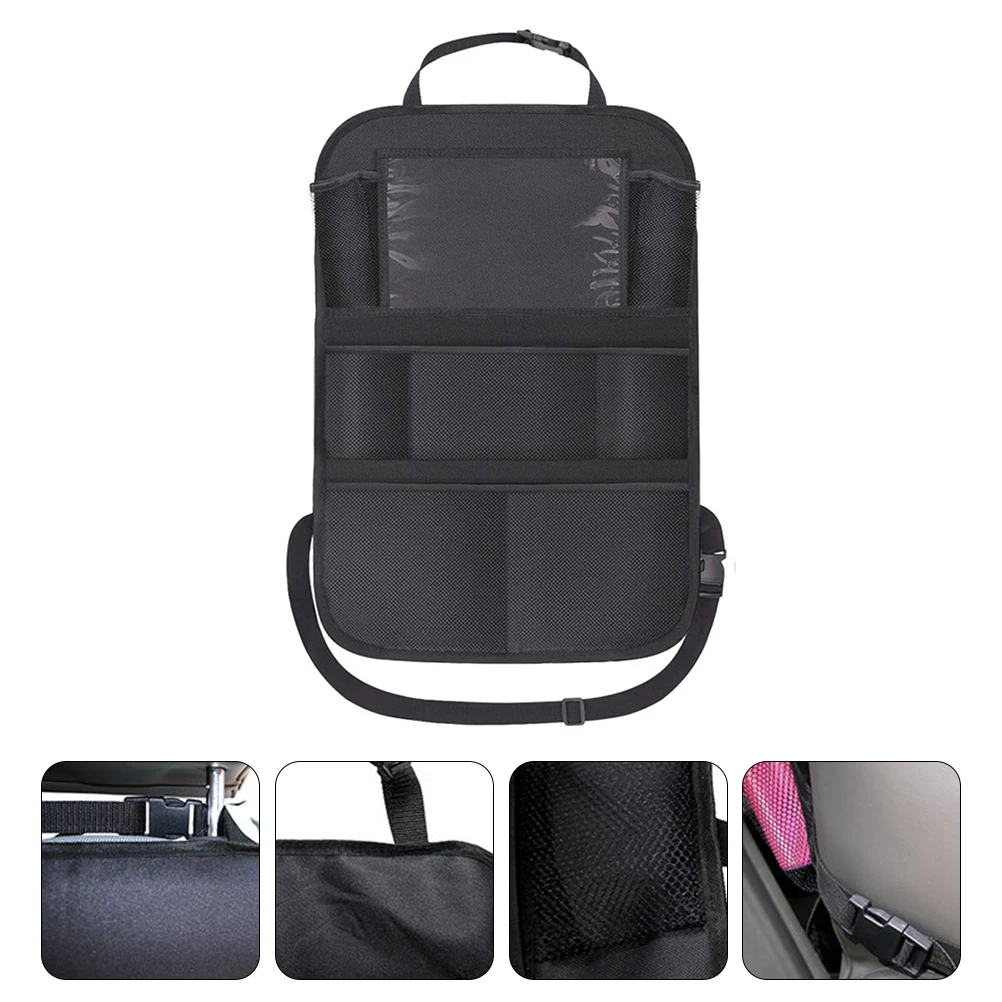 

Children Chair Back Storage Seat Organizer Kids Oxford Cloth Rear Essentials Auto Pocket Practical Durable