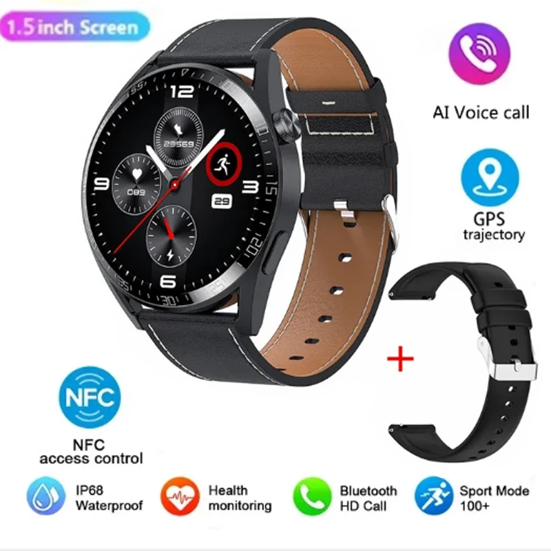 impermeavel-esportes-smartwatch-para-homens-nfc-relogio-frequencia-cardiaca-chamada-bluetooth-infinix-hot-12i-poco-m5-motorola-moto-tab-g62-ip68-novo