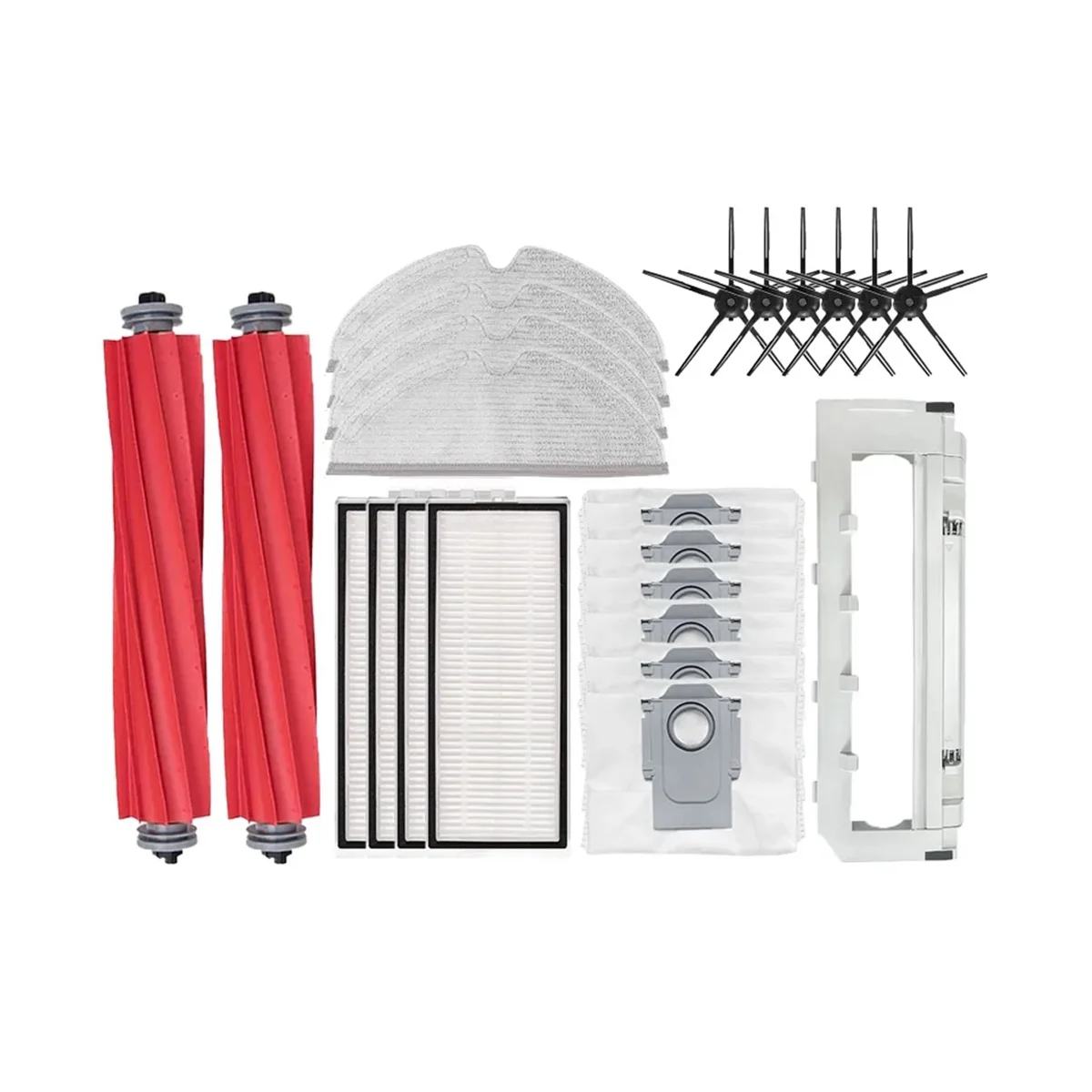 

Для Max + / T8 основная боковая щетка, Швабра, тканевый пылесборник, фильтр Hepa аксессуары для робота-пылесоса