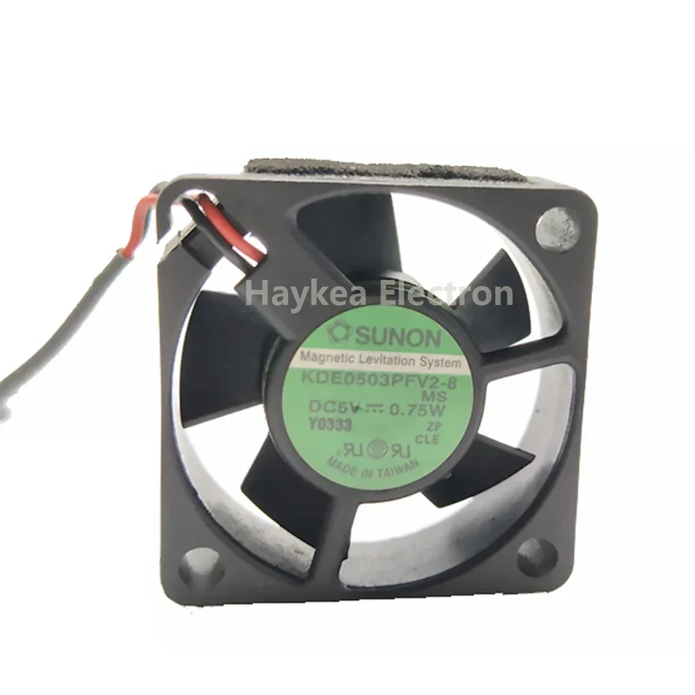 For SUNON KDE0503PFV2-8 3010 30X30X10mm 3cm DC 5V 0.75W 3CM super-quiet fan