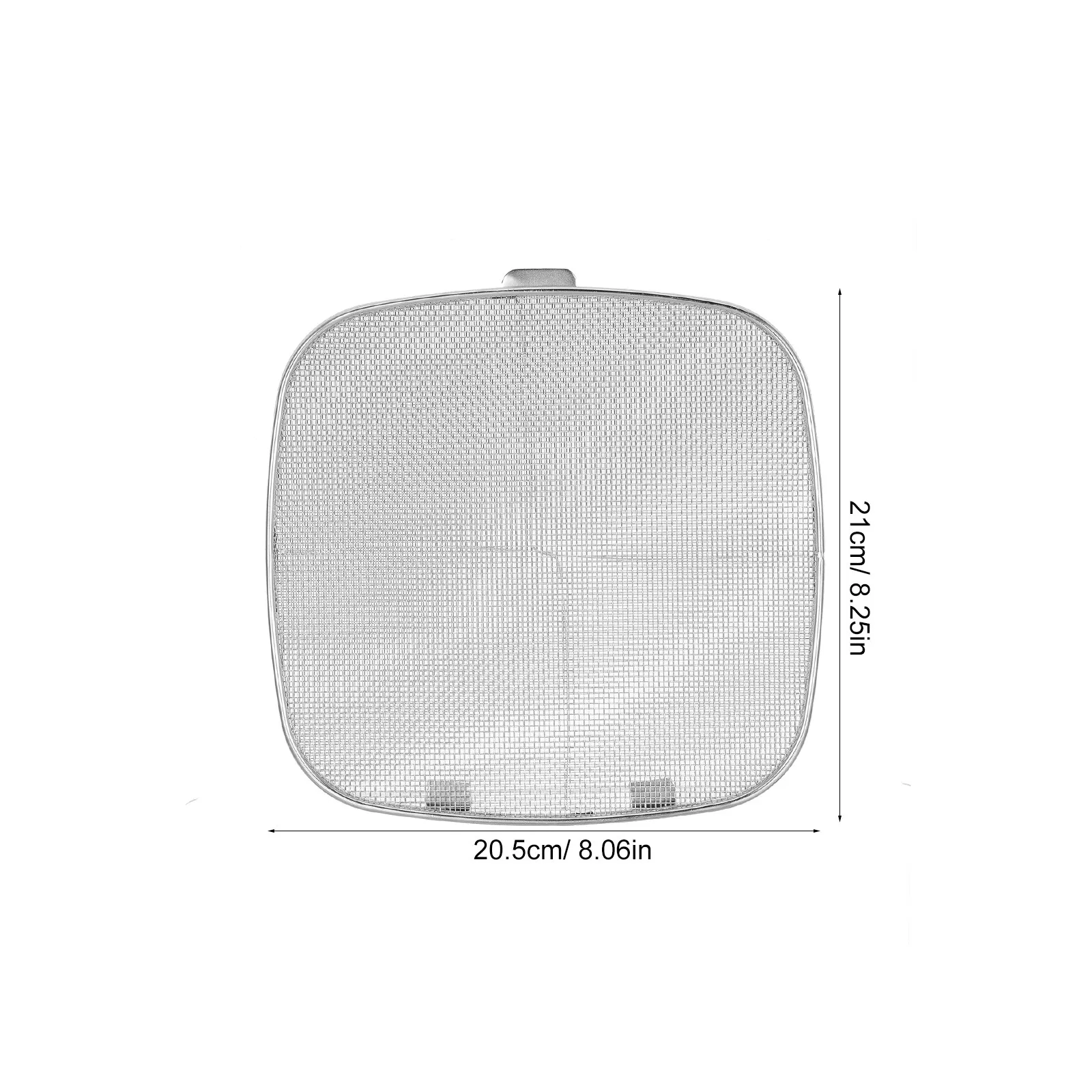 Stainless Steel 304 Air Fryer Splatter Guard Removable Grease Splatter Shield Pan Oil Mesh Protector Kitchen Anti Splash Cover