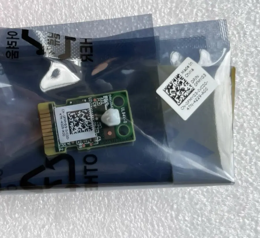 

New Original For Dell PowerEdge T440 R540 R640 R740 R440 Server Trusted Platform Module TPM2.0 module FMYG3 0FMYG3 CN-0FMYG3