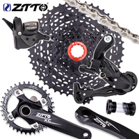 ZTTO MTB 9 Speed Bicycle Crank Cassette Shifter 9S Rear Derailleur 9speed Group set Mountain Bike Chain Groupset
