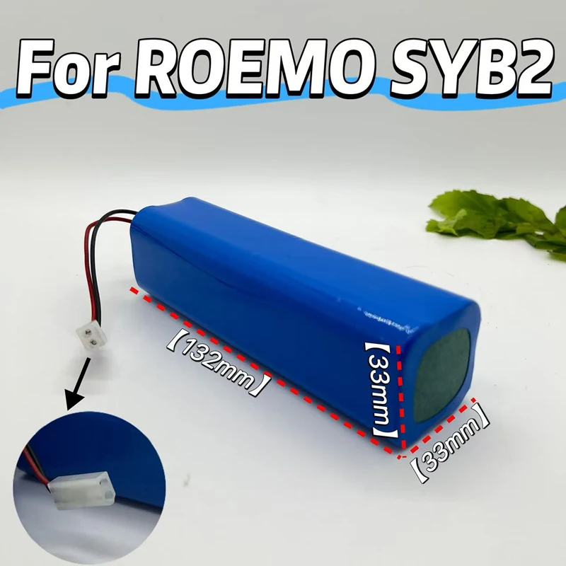 

Вакуумный аккумулятор для робота ROEMO SYB2 | Литий-ионный аккумулятор 14,4 В, 4000-12800 мАч | 4С2П | Долговечная замена большой емкости