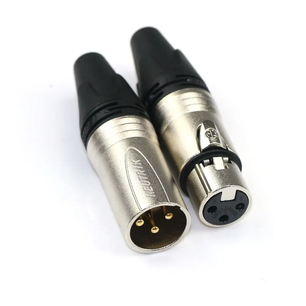 Imagem -03 - Neutrik-conector Xlr Macho e Fêmea Original Nc3mxx-he Nc3fxx Broches 60 Pcs 30 Pcs Novo