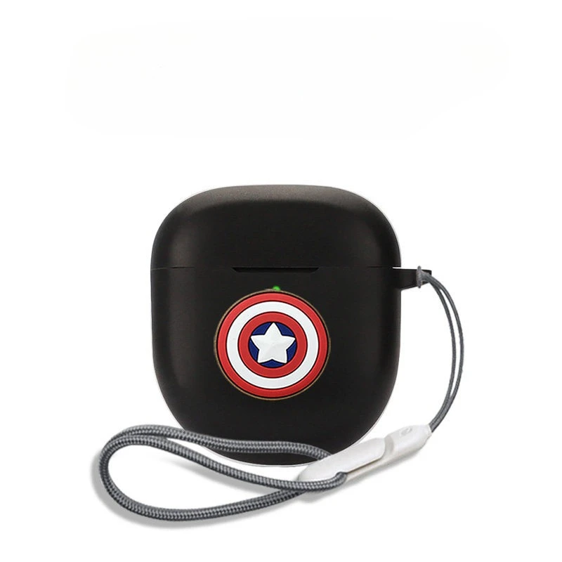 Estuche de Silicona para Auriculares Bose QuietComfort Earbuds II, Funda Protectora de Silicona Suave con Cobertura Total