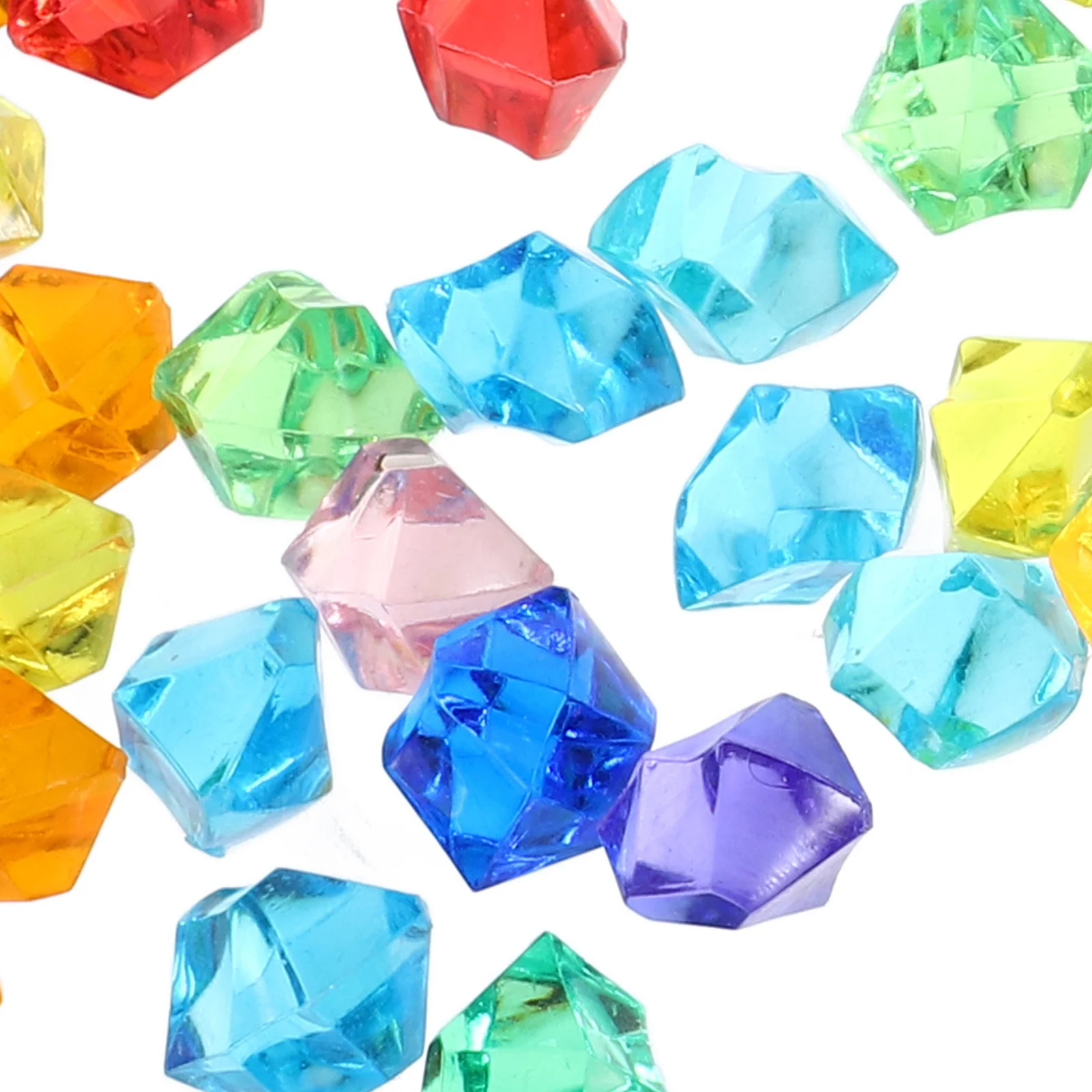 1 حقيبة من حشو حجر الكريستال مقلد الأحجار الكريمة لديكور المزهرية Craft بها بنفسك الحرفية الزفاف المنزل مكتب حفلة حوض السمك اناء للزهور #5