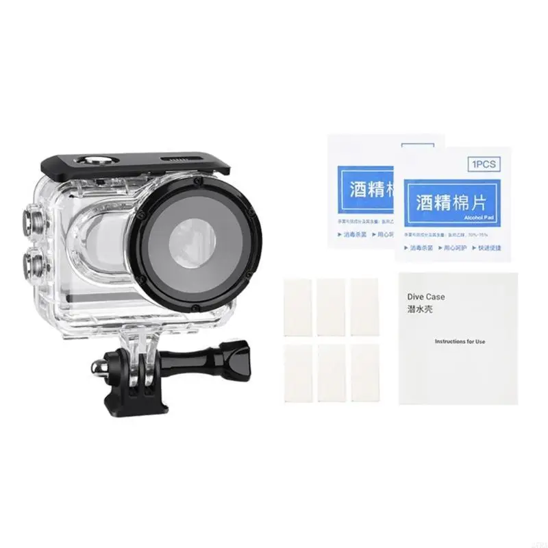 27RA Full Coverage Water Resistant Case Cover For 360 GO3/3S Camera Touch Option