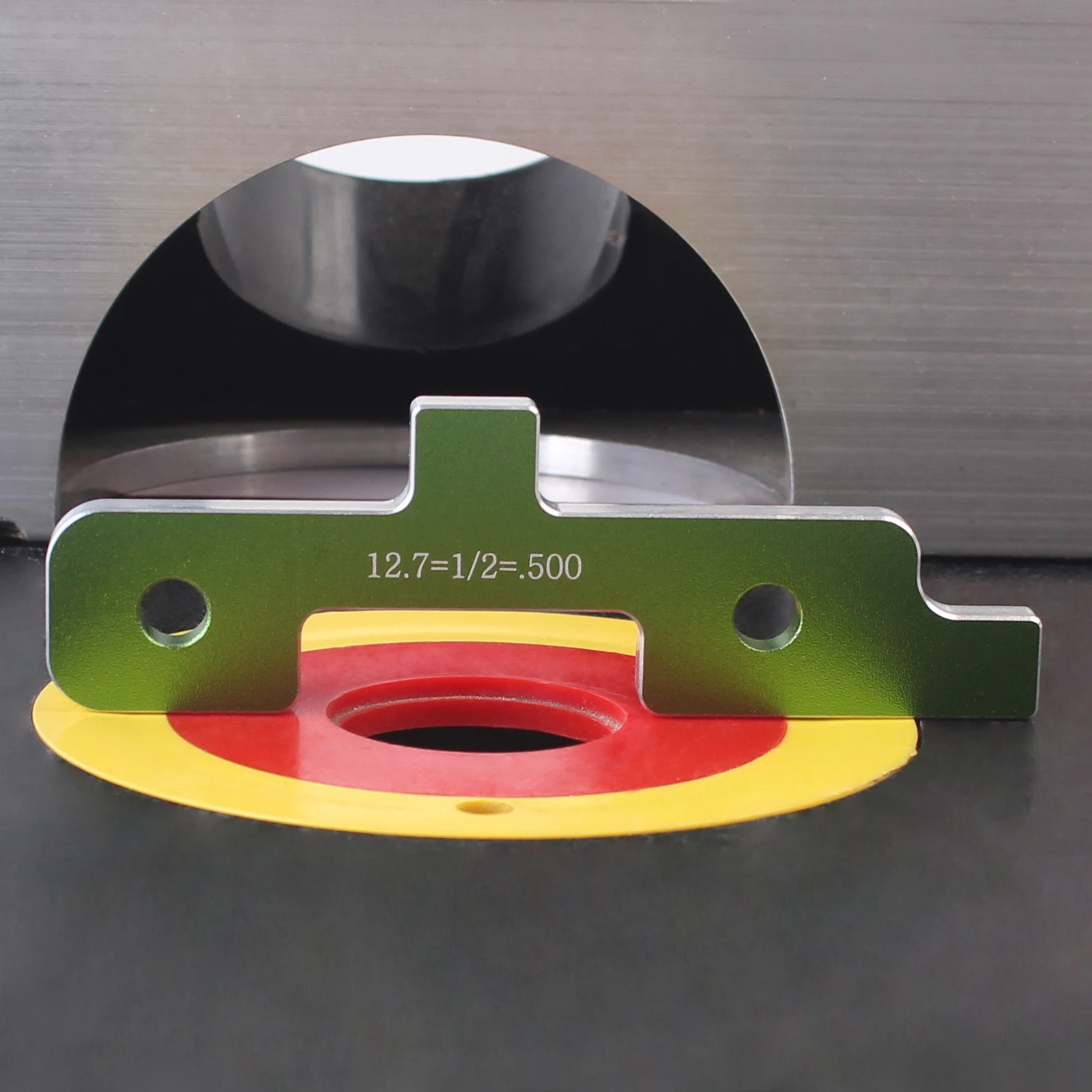 Woodworking Router การตั้งค่าบล็อก 7PCS Router Table Set Up บาร์สําหรับงานไม้การตั้งค่าความหนา, ความลึกความสูงมุมเจาะ Diamete