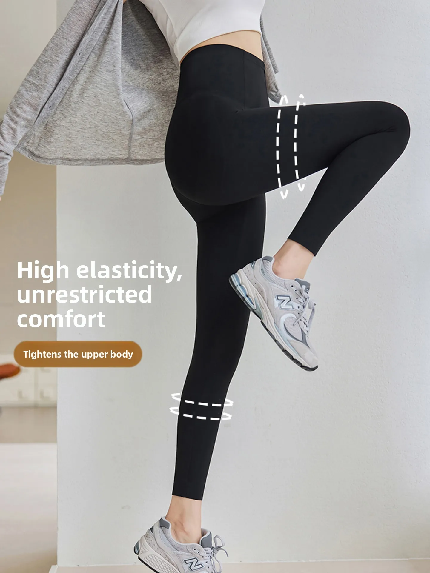 Pantalones de Yoga Thiened Fce de cintura alta, pantalones de piel de arca para mujer, pantalones de cadera para levantamiento de Abdomen, prendas de vestir exteriores de otoño e invierno