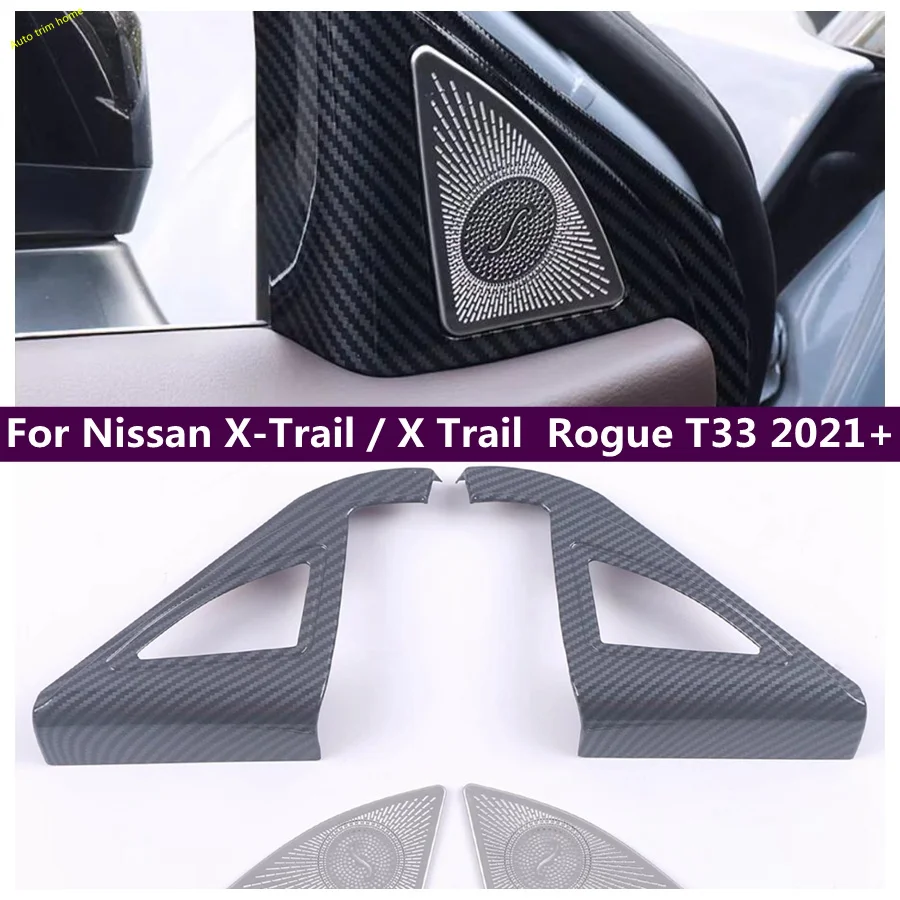 

Inner Window Pillar A Stereo Speaker Audio Loudspeaker Sound Frame Cover Trim For Nissan X-Trail X Trail / Rogue T33 2021 - 2023