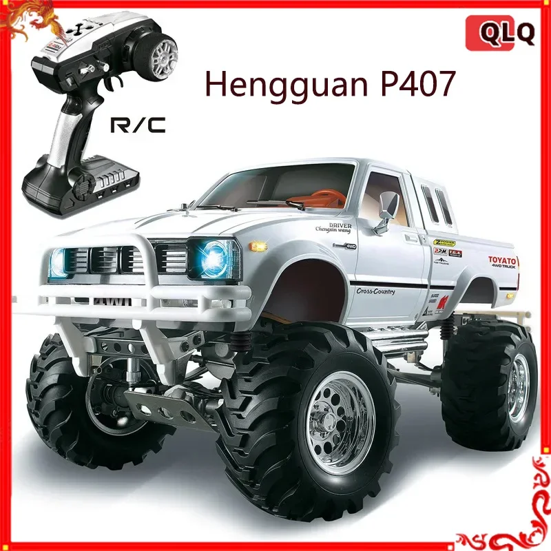 

Радиоуправляемый автомобиль Hg P407 1/10 2,4g 4wd, металлический 4x4 пикап Rock Crawler Rtr, подарок на день рождения, без почтовых расходов, уличная игрушка