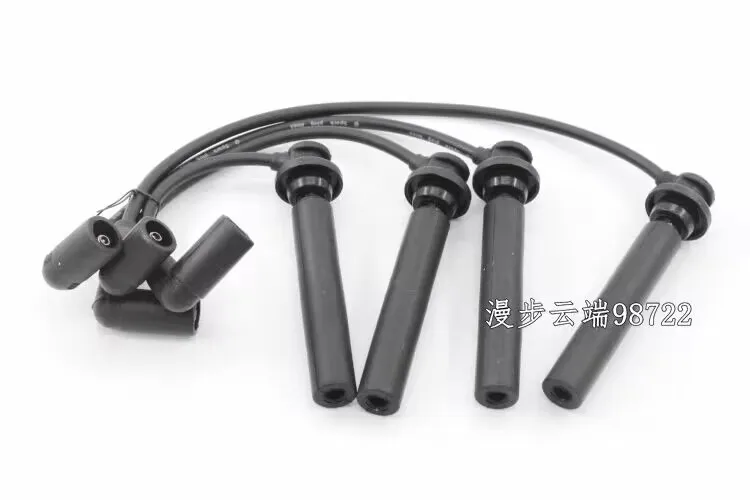 4 pcs/set Ignition Wire Set High Tension Lead lines spark plug cable For CHANGAN Alsvin V5 1.5