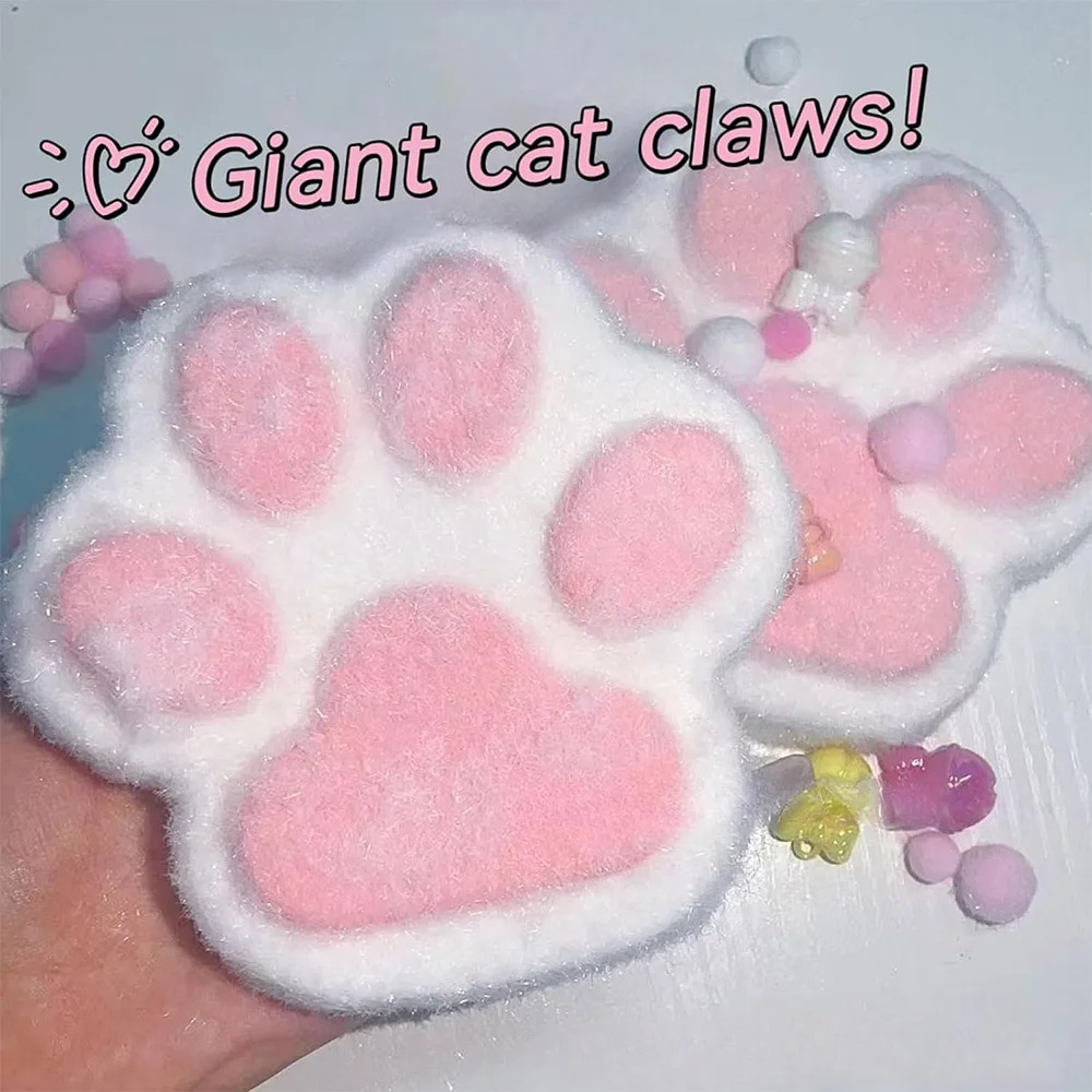 Cute Squishy Cat Paw Squeeze Toy taba Squishy Cute Extra Large Cat Paw Stress Relief Toy Cat Paw Squishy Silicone Squeeze Toy