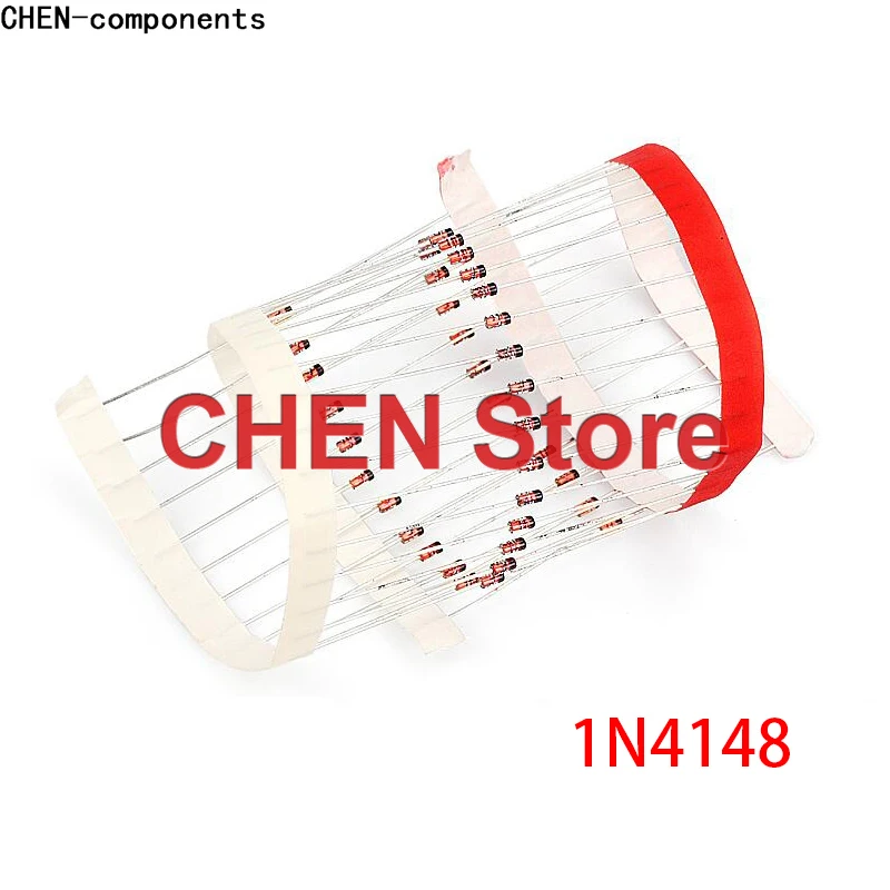 100pcs 1N4148 IN4148 DO-35 Brand new original