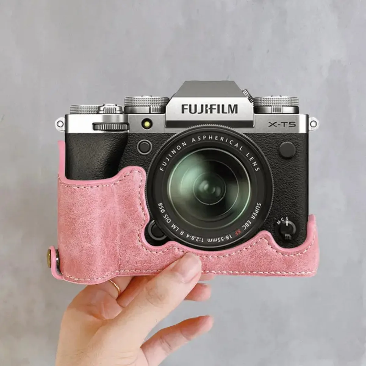 

PU Leather Camera Bag Pouch Protect Case Cover Base Shoulder Belt Neck Strap for Fuji XT30 XT30II XT20 XT10 XT5 Camera Backpack