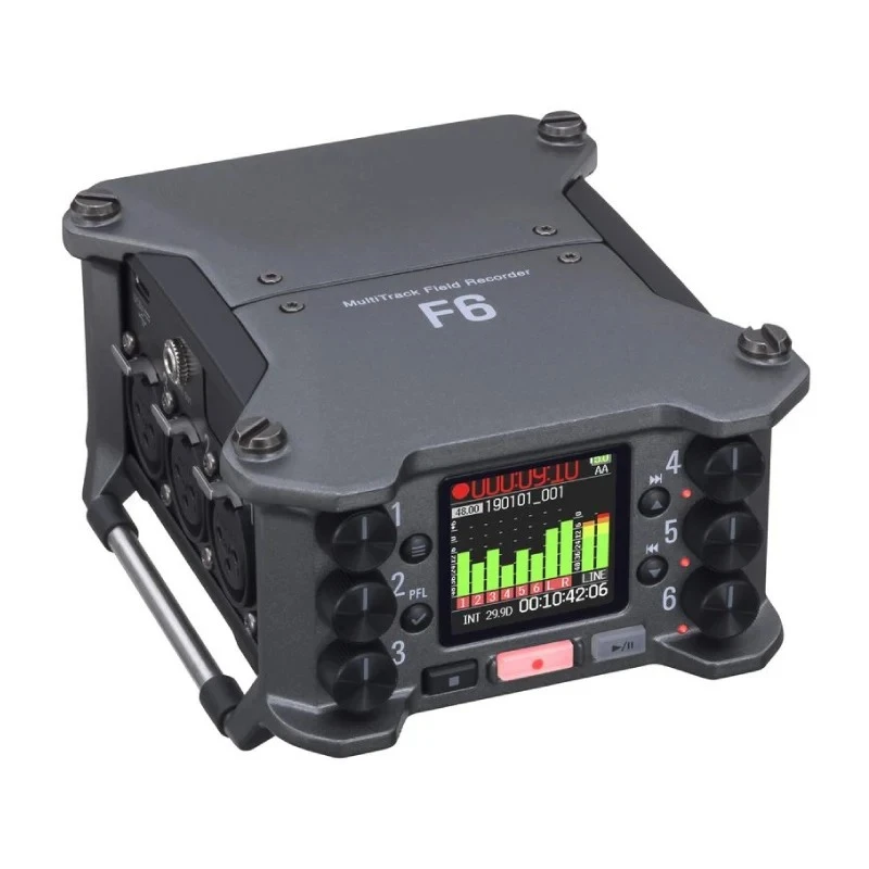 Professional Field Recording, F6 Multi-Track Field Recorder, Audio for Video, 32-Bit Float Recording, 14 Channel Recorder