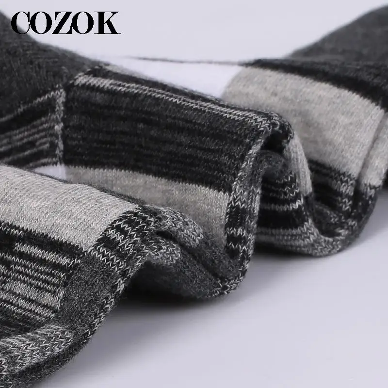 5 Pairs New Men Socks Casual Business High Quality Happy Combed Cotton Socks Harajuku Fashion Clothing Gentleman Socks Men Gift