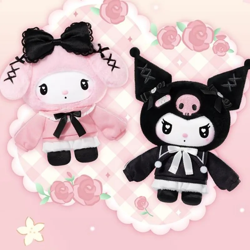 Echte Toptoy Sanrio Characters Angel Garden Series Pluche Blind Box Cute My Melody Kuromi Doll Bag Hanger Mystery Surprise Box