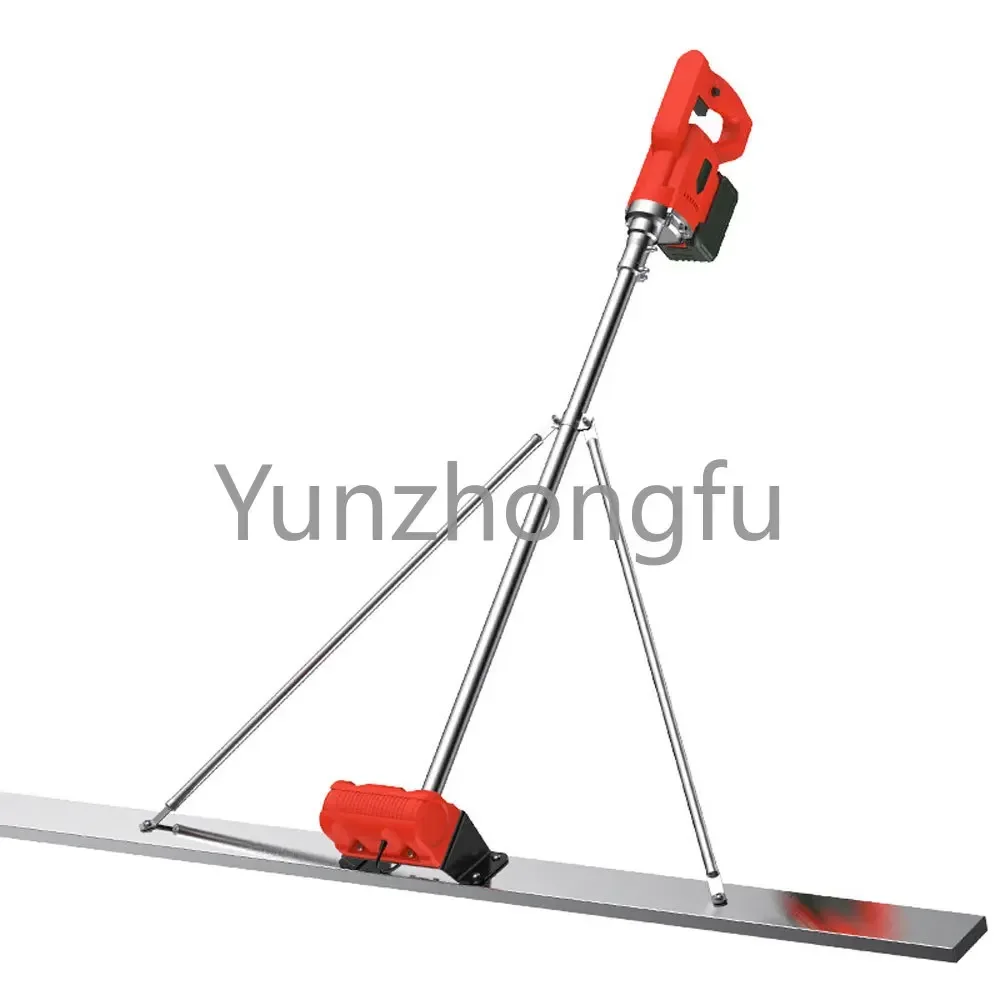 Machine with Battery 150cm 48V Electric Concrete Polisher Level Floor Vibration Ruler Mortar Vibrator Screed Concrete Leveling