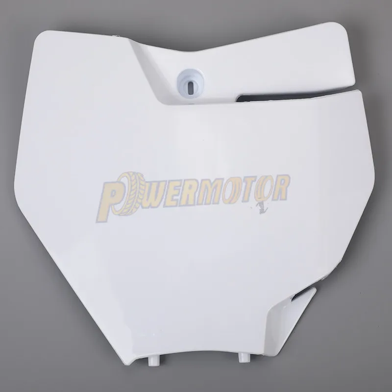 KTM için motosiklet ön plaka isim plakası plastik kapak 125 150 250 350 450 SX XC-F SX-F 2016-2017 Motocross Enduro kir