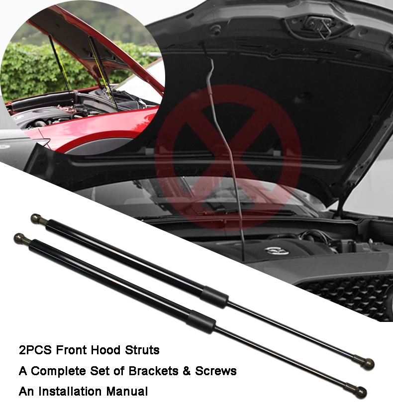 1 مجموعة الدعامات الغاز ل Mazda3 Axela BP 2019-الحاضر غطاء المحرك الأمامي بونيه تعديل رفع دعم المثبط امتصاص الصدمات الدعامة قضبان