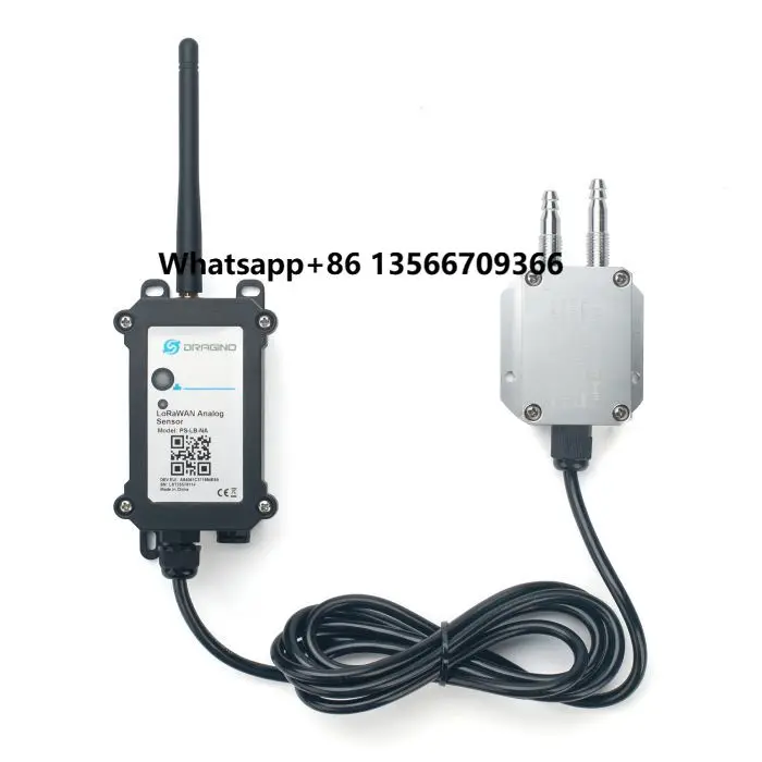 

Dragino outdoor PS-LB-D LoraWan IoT Differential Pressure Sensor for Indoor Air Control