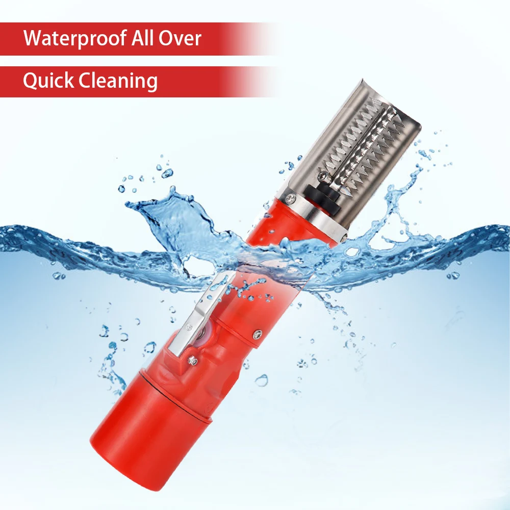 Rechargeable Electric Fish Scaler Remover Cleaner Fishing Scalers Planer Descaler Portable Fish Knife Seafood Kitchen Tools