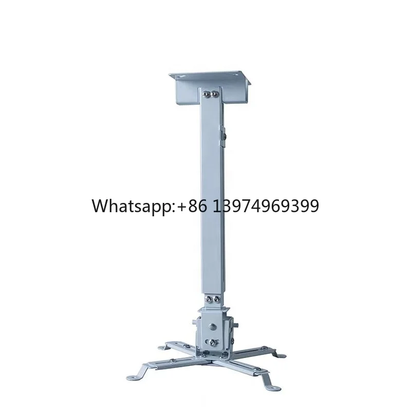 High Quality Steel Material Retractable Projector Ceiling Mount Bracket for Universal Projector