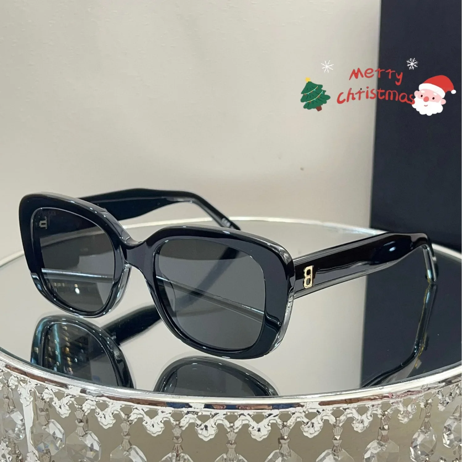 

Париж Новый Интернет Оригинальный Дизайнер BAL Знаменитости Модные Солнцезащитные Очки В Квадратной Оправе Защита УФ Универсальные Большие Солнцезащитные Очки