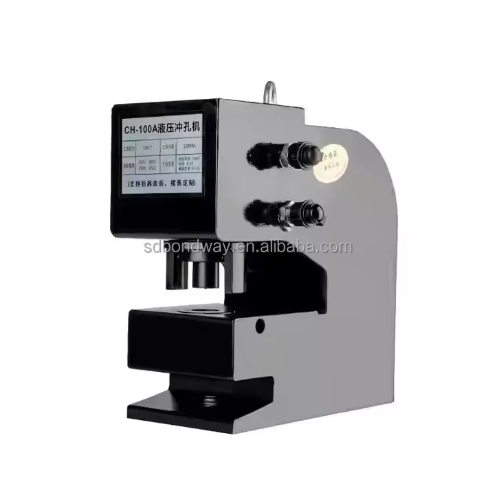 

Новый портативный гидравлический пробивочный пресс для металла с ЧПУ, 50 тонн, для квадратных отверстий, с электрическим насосом