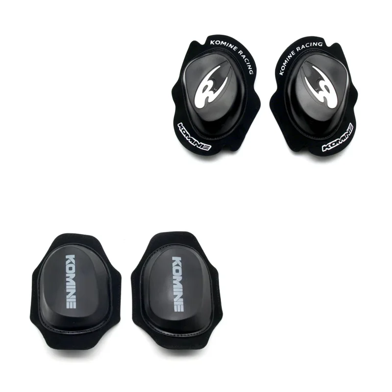 Pads Slider Leggings Motorcycle Pants Velcro Lower leg knee protection slider accessory