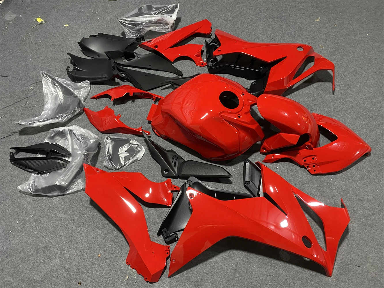 Motorcycle Fairing Kit CBR650R 2019 2020 2021 2022 2023 CBR650 19 2021 22 23 Year Fairing Red motorcycle housing