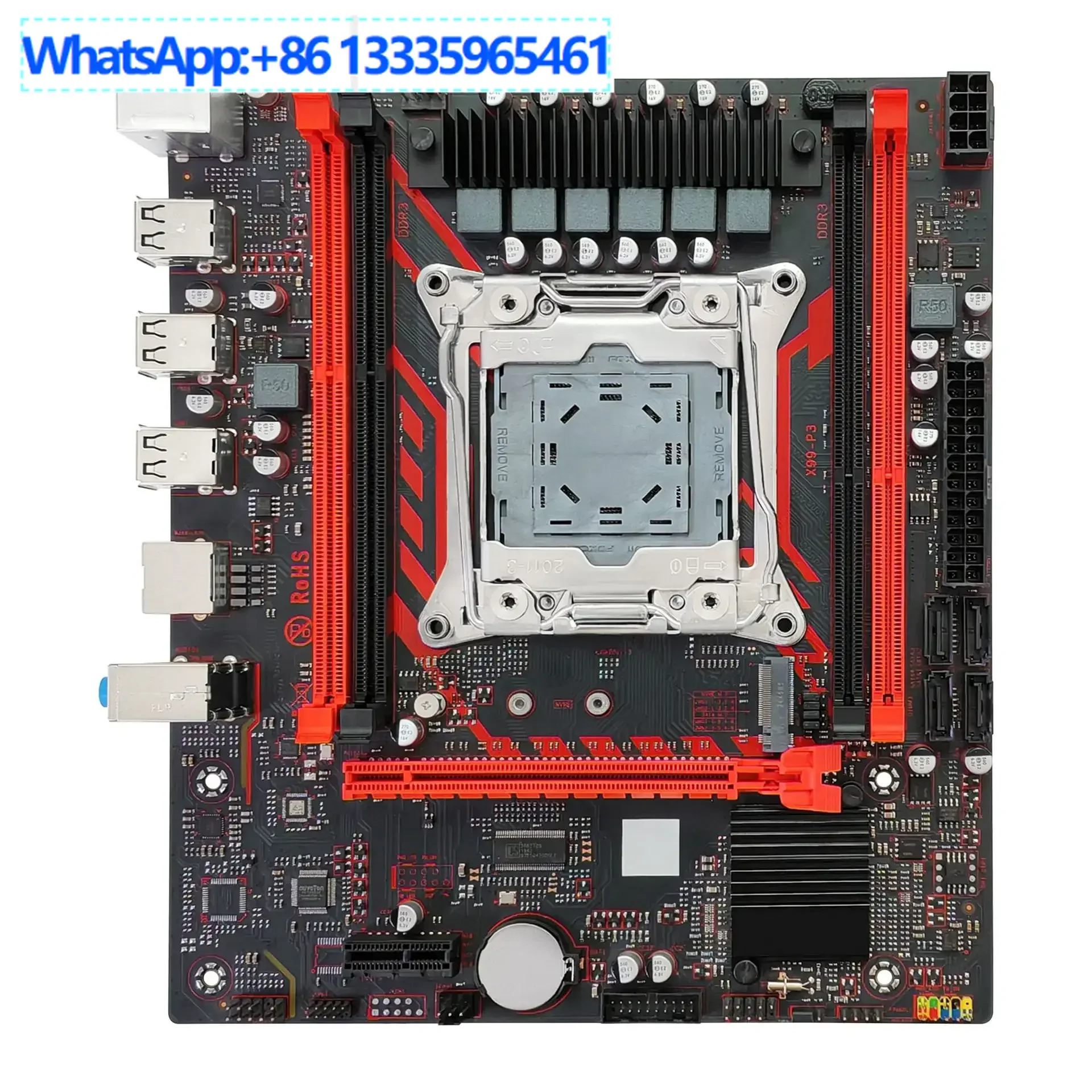

X99-P3-V9.0 New main board Support 2011-3-pin DDR3 memory four-slot desktop computer main board