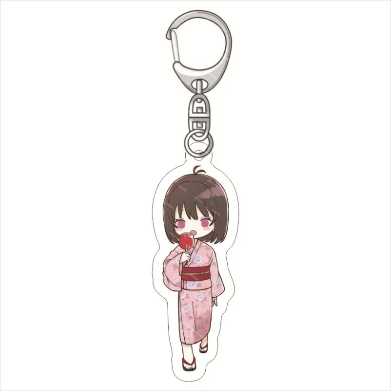 Comment devenir ordinaire JOGORO YUKI acrylique porte-clés mignon ANIME FIGURE personnage marchandise KAWAII sac pendentif cadeaux de vacances