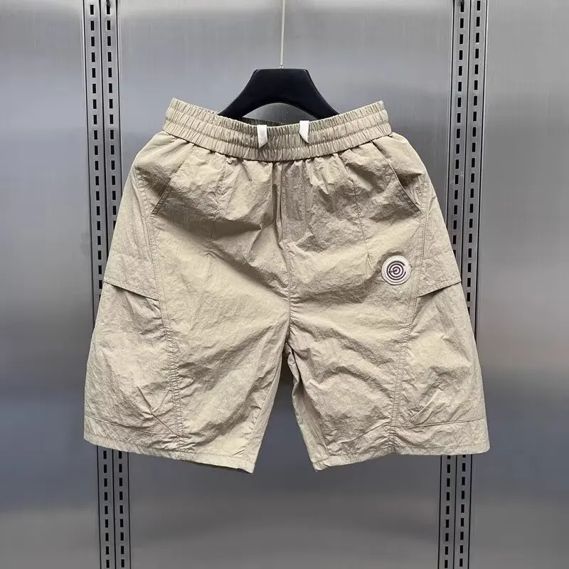 Short cargo rétro pour homme, mode japonaise, marque de mode, adt, droit, INS, décontracté, court, séchage rapide, sport d'été, 2024