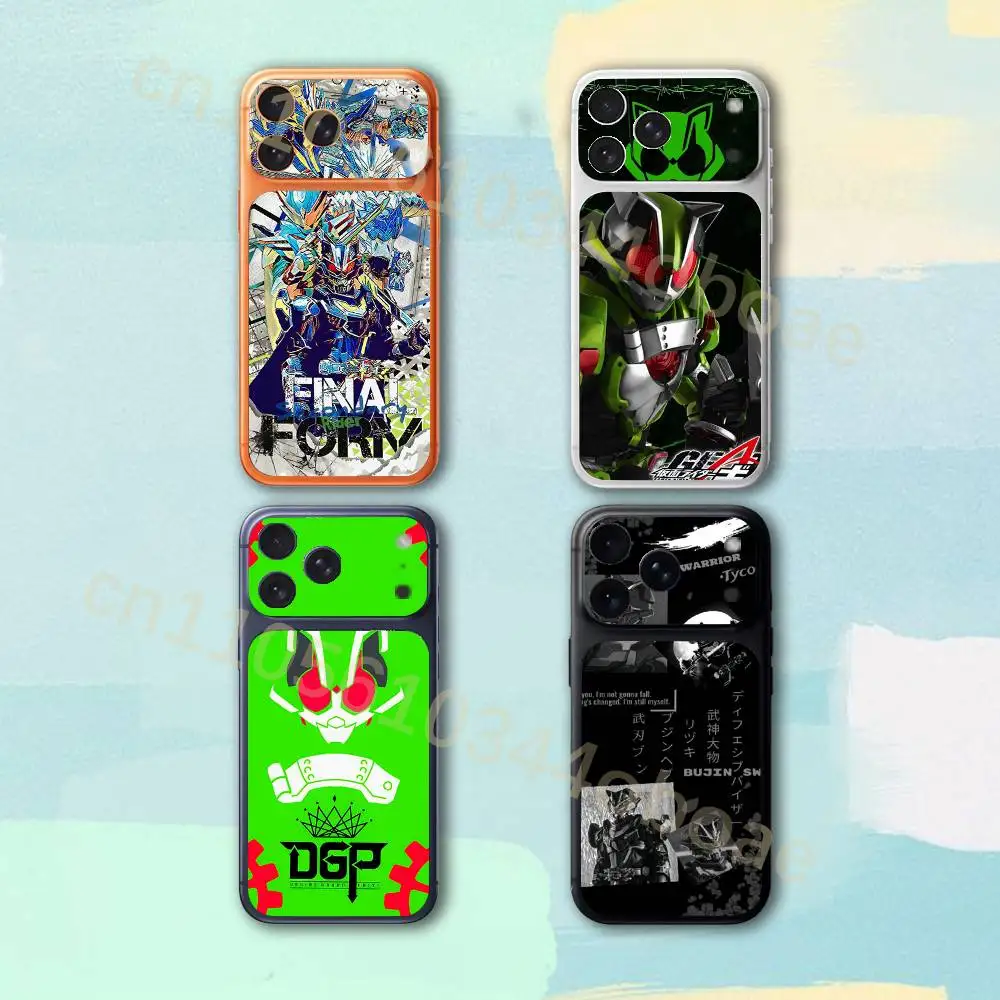 

K-Kamen Rider Tycoon For Apple iPhone 17Pro,17Pro Max Battry Back Cover with Camera Decal Skin Rear Protective Sticker Film